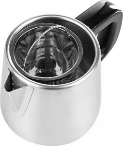 Karaca Tea Break Inox Siyah 1650 W Çelik Demlikli Çay Makinesi