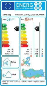 Samsung WindFree Premium Plus AR60F09CAAW/SK A++ 9000 BTU Inverter Duvar Tipi Klima