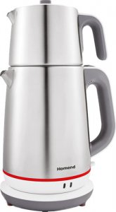 Homend Royaltea 1710H Inox Beyaz 1800 W Çay Makinesi