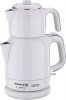Korkmaz A331-08 Çaytema Vanilya/Krom 1600 W Çay Makinesi