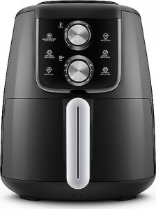 Karaca Air Pro Cook Manuel XL Airfryer 4 lt Yağsız Siyah Fritöz