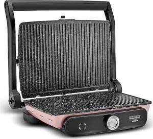Karaca Gastro Grill Glass Premium 2400 W Rose Gold Tost Makinesi
