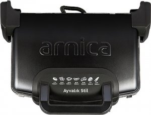 Arnica Ayvalık Stil GH26262 1750 W Tost Makinesi Siyah