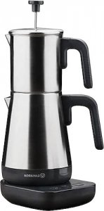 Korkmaz A850-01 Moderna Gri/Satin 1600 W Çay Makinesi