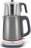Homend Royaltea 1751H Inox Beyaz 1800 W Cam Demlikli Çay Makinesi