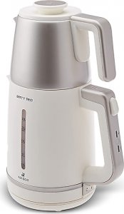 Karaca Berry Tea XL 2in1 1700 W Beyaz Çelik Çay Makinesi