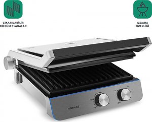 Homend Grilliant 1344H Inox 2000 W Izgara ve Tost Makinesi