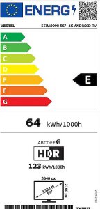 Vestel 55UA9090 4K Ultra HD 55