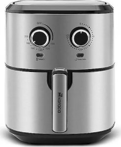 Karaca Multifry Inox Double Pan XL 5.5 lt Yağsız Fritöz