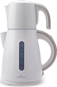 Karaca Daystar 2in1 Latte 1500 W Çelik Demlikli Çay Makinesi
