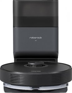 Roborock Q7 Max Plus Çöp İstasyonlu Siyah Akıllı Robot Süpürge