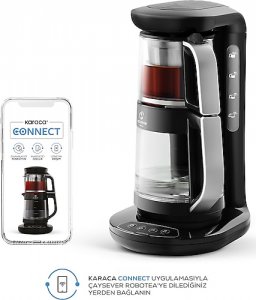 Karaca Çaysever Robotea Connect 3in1 Cam Çay Makinesi