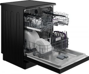 Beko BM 6047 SC 6 Programlı Siyah Cam Bulaşık Makinesi