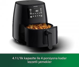 Philips Airfryer 3000 Serisi HD9243/90 L 4.1 lt Yağsız Fritöz