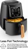 Karaca Air Pro Cook XL 2in1 Airfryer 4 lt Konuşan Yağsız Black Copper Fritöz