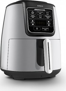 Karaca Air Pro Cook XL 2in1 Airfryer 4 lt Konuşan Yağsız Cool Gray Fritöz