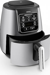 Karaca Air Pro Cook XL 2in1 Airfryer 4 lt Konuşan Yağsız Cool Gray Fritöz