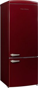 Vestel Retro NFK52211 Bordo Kombi No-Frost Buzdolabı