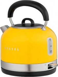 Vestel Retro Sarı 2200 W 1.7 lt Çelik Kettle