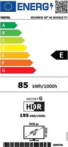Vestel 65UG9630 4K Ultra HD 65