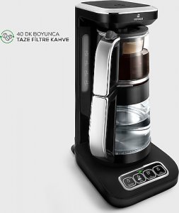 Karaca Çaysever Robotea Pro 4in1 2500 W Konuşan Cam Çay Makinesi