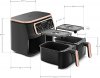 Karaca Air Pro Cook Duo Tandır XXXL 8 lt Rosegold Yağsız Fritöz