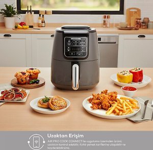 Karaca Connect Air Pro Cook XL 2in1 Airfryer 4 lt Yağsız Fritöz