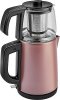 Karaca Tea Glass 2in1 1650 W Rose Gold Çelik Çay Makinesi