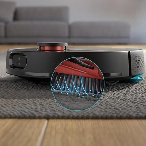 Philips HomeRun 7000 Serisi Aqua XU7000/01 Siyah Gold Akıllı Robot Süpürge