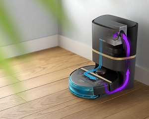 Philips HomeRun 7000 Serisi Aqua XU7100 Çöp İstasyonlu Akıllı Robot Süpürge