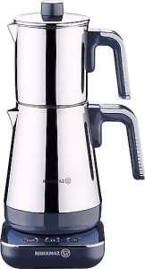 Korkmaz A850-03 Moderna Gri/Krom 1600 W Çay Makinesi
