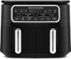 Karaca Air Pro Cook Duo Ev Yemeği XXXL 8 lt Black Chrome Yağsız Fritöz