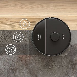 Philips HomeRun 3000 Serisi Aqua XU3000/01 Siyah Akıllı Robot Süpürge