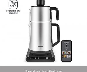 Homend Smart Royaltea Plus 1781H 2in1 Çelik Otomatik Türk Kahve ve Çay Makinesi