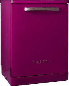 Vestel BM 5001 Retro Pembe 5 Programlı Bulaşık Makinesi