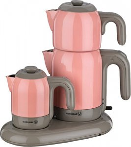 Korkmaz A353-02 Mia Pembe Çay Kahve Makinesi