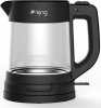 King KCM330 TeaPro 1800 W Siyah Cam Çay Makinesi