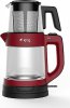 King KCM330 TeaPro 1800 W Kırmızı Cam Çay Makinesi