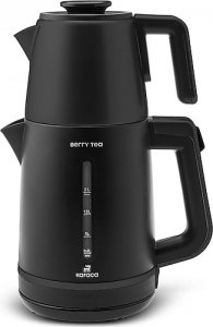Karaca Berry Tea XL 2in1 1700 W Shiny Black Çelik Çay Makinesi