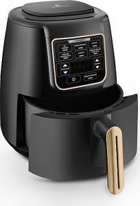 Karaca Air Pro Cook XL 2in1 Airfryer 4 lt Konuşan Yağsız Black Mineral Gold Fritöz