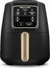 Karaca Air Pro Cook XL 2in1 Airfryer 4 lt Konuşan Yağsız Black Mineral Gold Fritöz