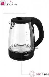 Altus AL 4054 C 2200 W 1.7 lt Cam Kettle