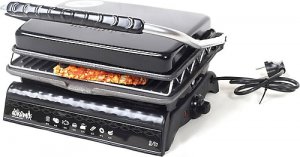 Dökümix Ultra Plus Siyah 1800 W Organik Döküm Izgara ve Tost Makinesi