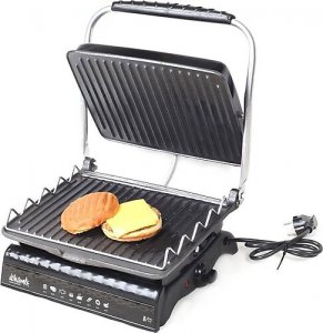 Dökümix Ultra Plus Siyah 1800 W Organik Döküm Izgara ve Tost Makinesi