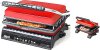 Dökümix Ultra Plus Kırmızı 1800 W Organik Döküm Izgara ve Tost Makinesi