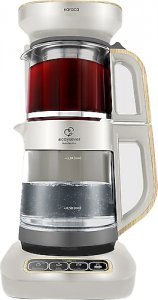 Karaca Çaysever Robotea Pro 4in1 2500 W Wood Craft Konuşan Cam Çay Makinesi