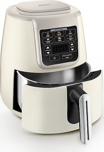 Karaca Air Pro Cook Köz Steel XL Çelik Hazneli 4 lt Iconic Beige Yağsız Fritöz