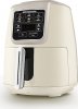 Karaca Air Pro Cook Köz Steel XL Çelik Hazneli 4 lt Iconic Beige Yağsız Fritöz