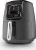 Karaca Air Pro Cook Köz Steel XL Çelik Hazneli 4 lt Space Gray Yağsız Fritöz