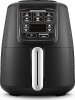Karaca Air Pro Cook Köz Steel XL Çelik Hazneli 4 lt Black Silver Yağsız Fritöz